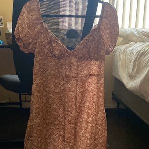 Pretty in Pink Flower Dress